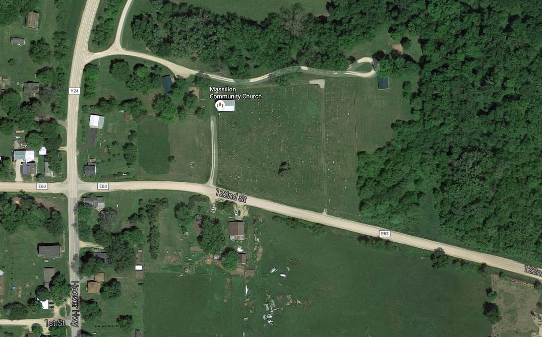 Massillon cemetery satellite view